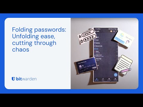 Folding passwords: Unfolding ease, cutting through chaos