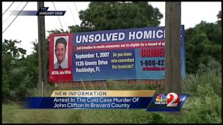 Arrest made in nearly 8-year-old cold case in Brevard
