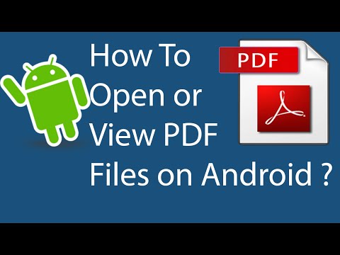 Video: Hoe Pdf Op De Telefoon Te Openen