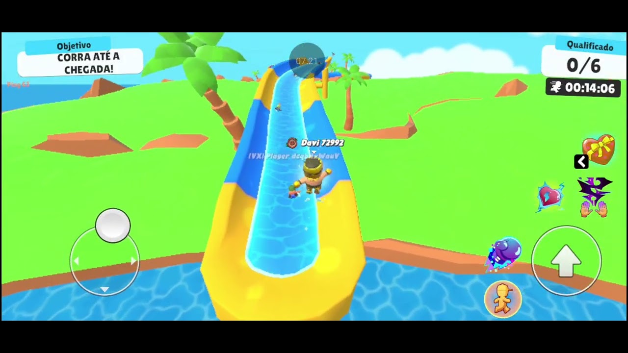 Parte 5 jogando stumble guys