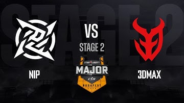 NiP vs 3DMAX | StarLadder Budapest Major 2025 - STAGE 2 - Day 4