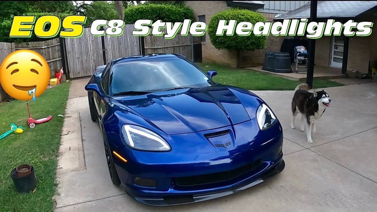 My C6 Corvette Gets New Headlights! 