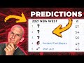PREDICTING the NBA Playoff Seeds before the season starts [EVERY TEAM]