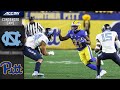 North Carolina vs. Pittsburgh Condensed Game | ACC Football 2019-20