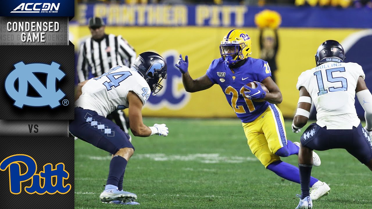 North Carolina Vs Pittsburgh Condensed Game ACC Football 2019 20 