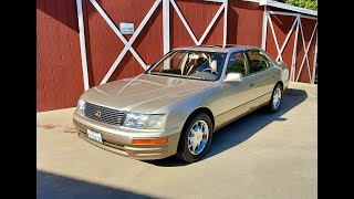 Sports Performance 1995 Lexus LS400 for sale at No-Reserve on BaT 2022 - Driving through California Hills! - SOLD