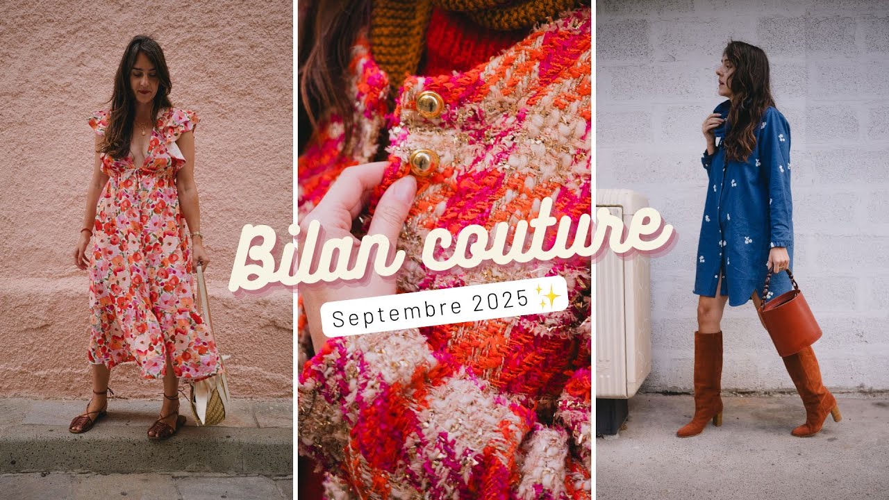 Bilan Couture - Septembre 2025 📅