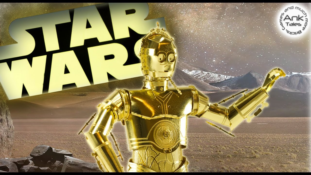 Star Wars C-3PO Metal Earth Model Kit - Stop Motion Build