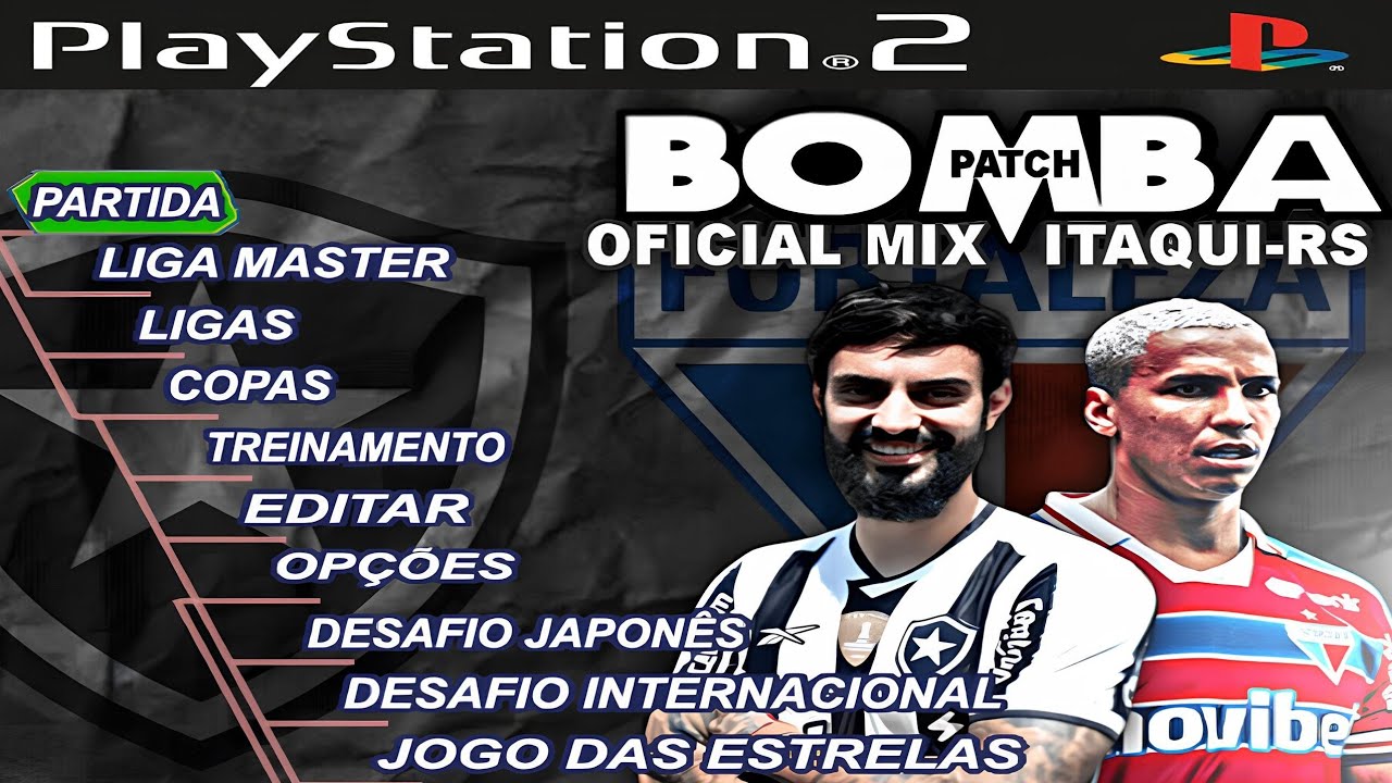 BOMBA PATCH 2025 PS2 ISO SUPER ATUALIZADO DOWNLOAD - YouTube
