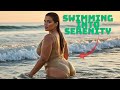 Swimming Freely in the Ocean Waves