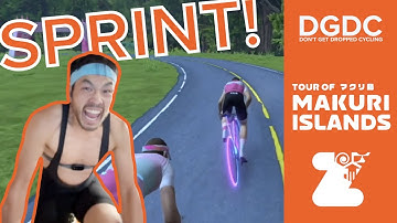 SPRINTING FOR THE WIN... // Tour of Makuri Island Stage 2