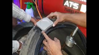 Tubeless tyre cut repair kaise hota hai