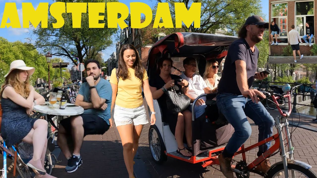 Amsterdam Prinsengracht (Near Anne Frank house) To Papiermolensluis through Noodermakt