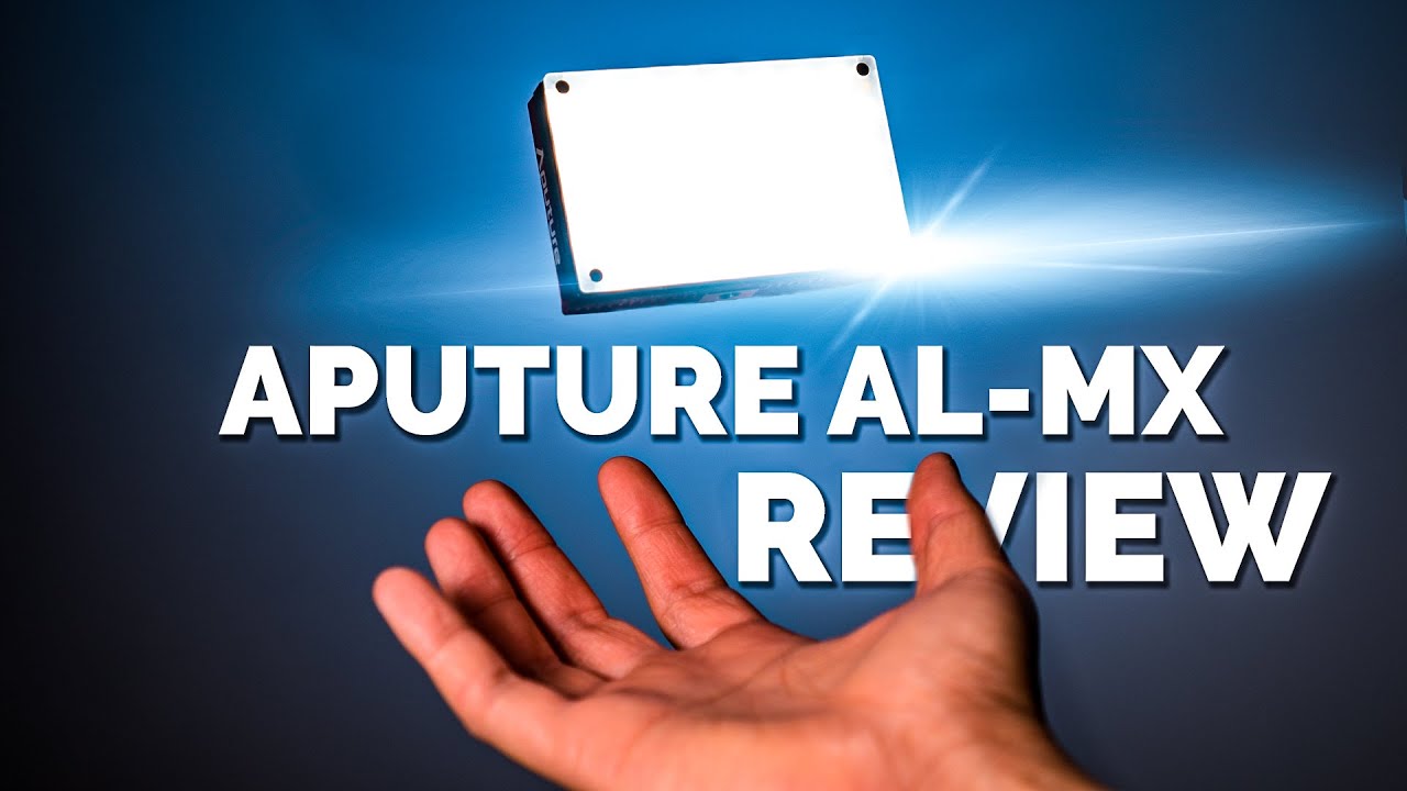 APUTURE AL MX Review | TINY and BRIGHT LED Light for Photo and