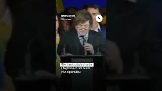 #International 👉 Milei insulted Lula da Silva
