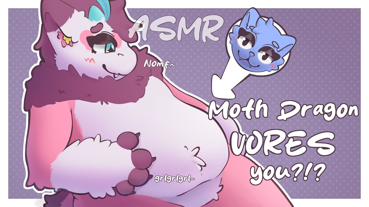 Moth Dragon EATS YOU for Your Safety~ [FURRY ASMR] (roleplay) (vorⱸ) (mouth sounds) (belly sounds)