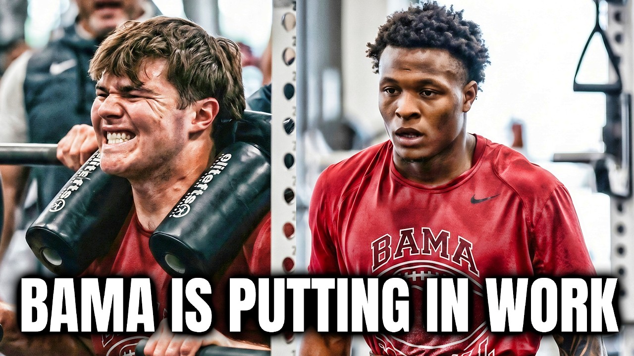 UPDATE: Alabama Getting BACK TO BUSINESS in Off-Season Workout Program