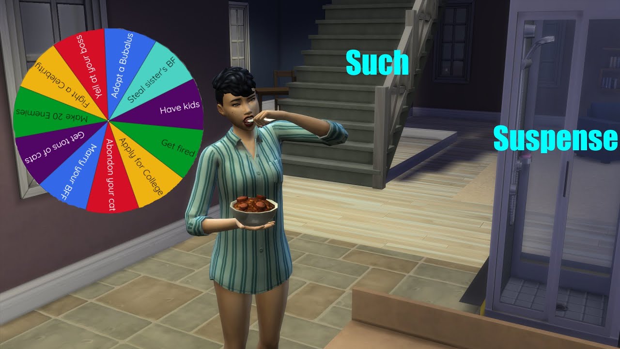 Spinning a Wheel to Decide My Sim's Life (Ep. 1) YouTube