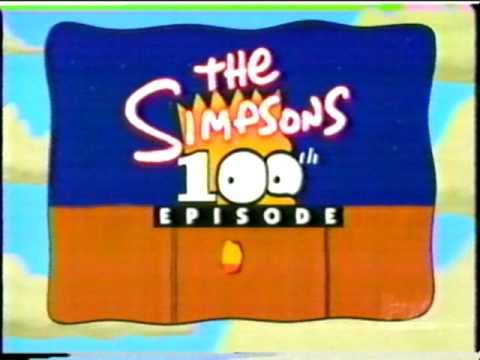 The Simpsons 100th Episode Commercial "Bumpers" 1994