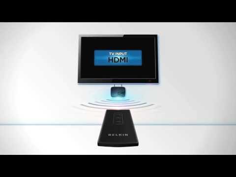 How to install Belkin ScreenCast AV4 Wireless AV-to-HDTV Adapter