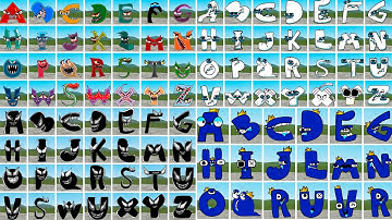 Alphabet Lore But Everyone Is ALL Different Versions (A-Z) Full Version in Garry