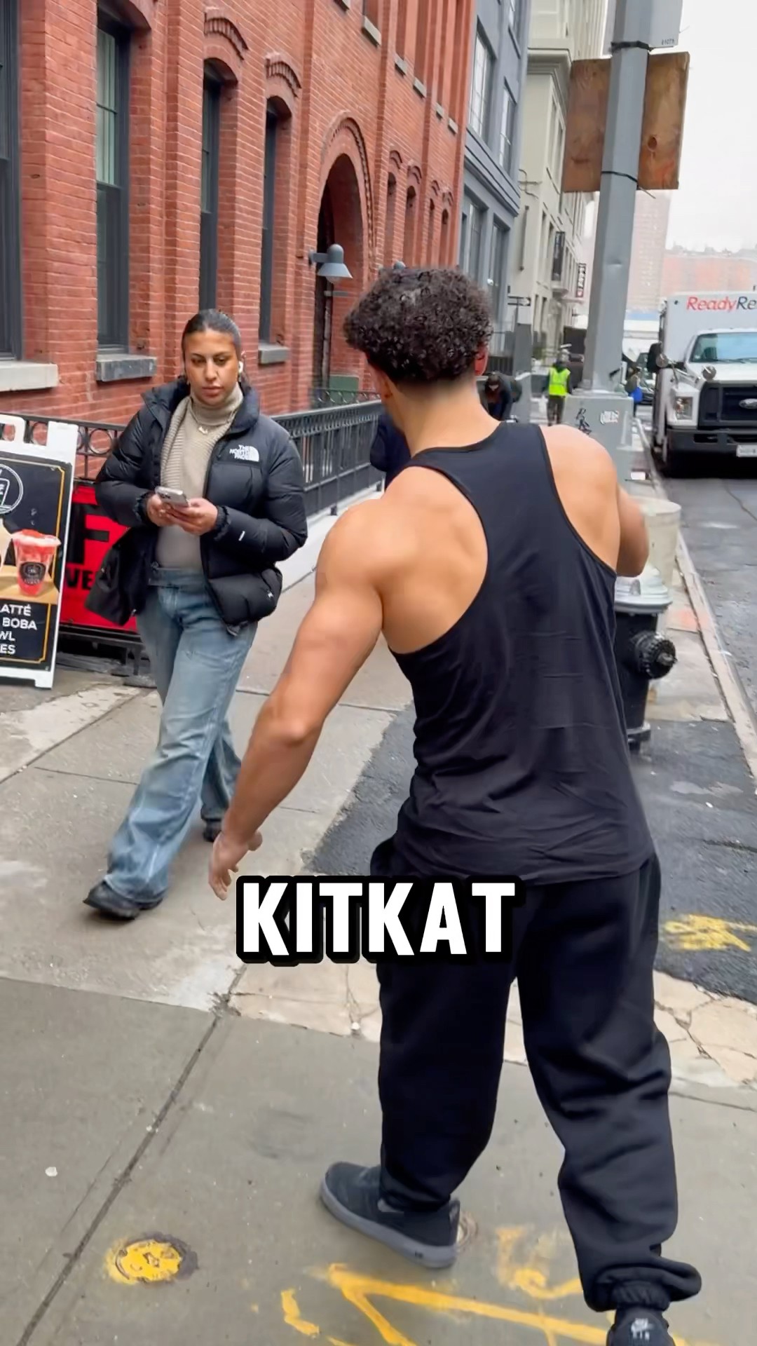 “Yo little KitKat” ??