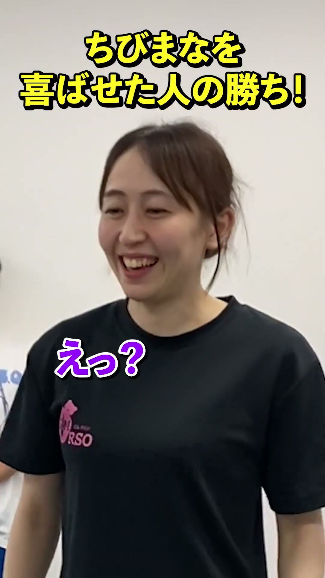 Make Chibi Mana happy🤣 [Gymnastics class] #shorts #gymnastics