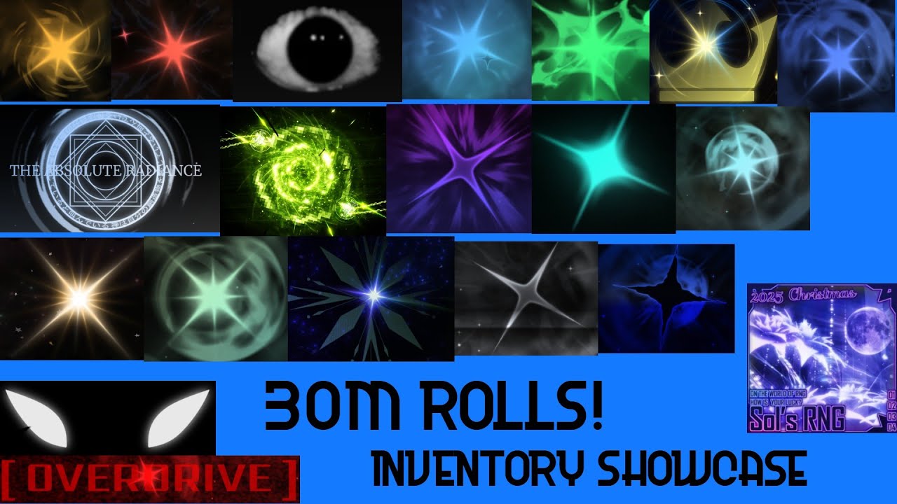 Sols Rng Inventory Button MY 30 MILLION ROLLS SOL’S RNG INVENTORY SHOWCASE!!! - YouTube