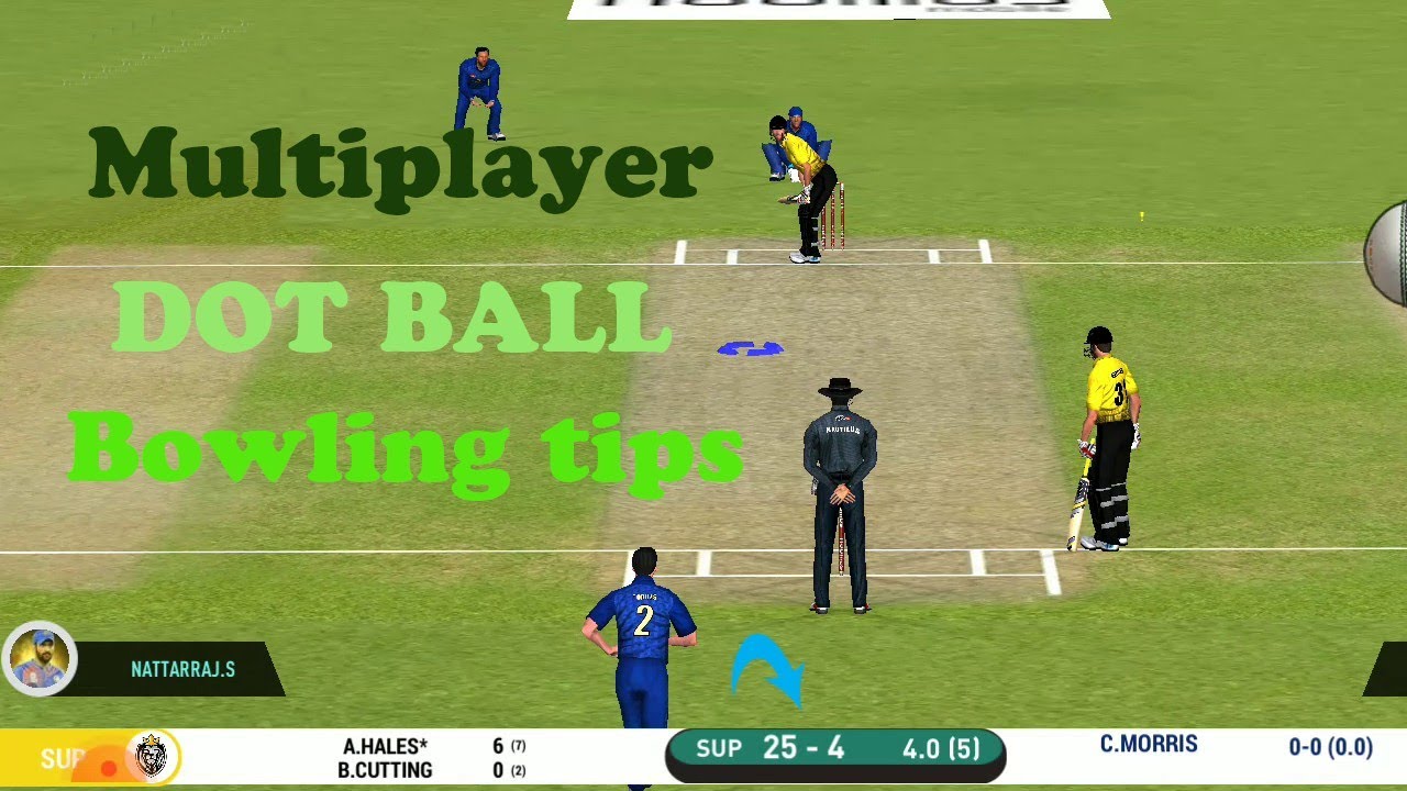 Real cricket 20 multiplayer bowling tips - YouTube