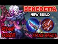 Benedetta New Attack Effect Passive! This Is Actually Goood | MLBB