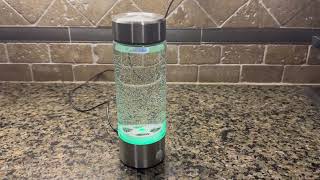 Hydrogen Water Bottle Review, Easy To Use And Great Results