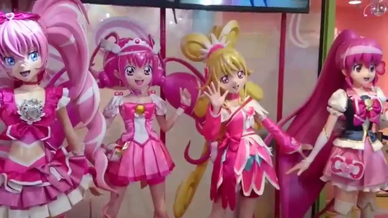 15 4 4プリキュアプリティストアvol1等身大フィギュア I Went To Precure Pretty Shop Vol1many Life Sized Figures Youtube