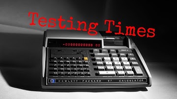 HP-97 - More Tests - Still Not Working - Vintage Calculators
