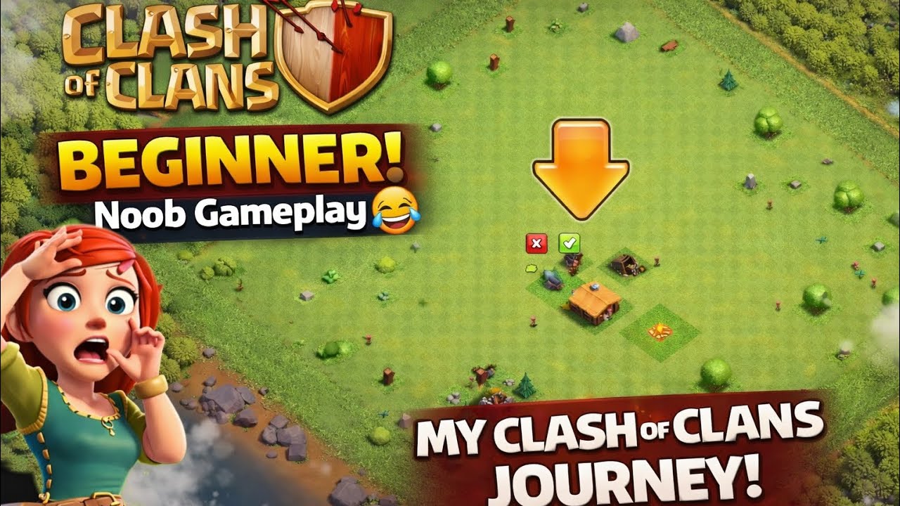 Clash of Clans Beginner Journey Starts NOW! 🔥