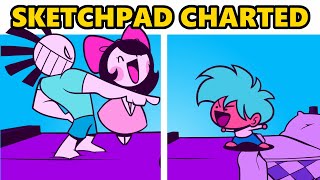 SketchPad Charted (UNUSED OST) | Friday Night Funkin' Vs Twinsomnia