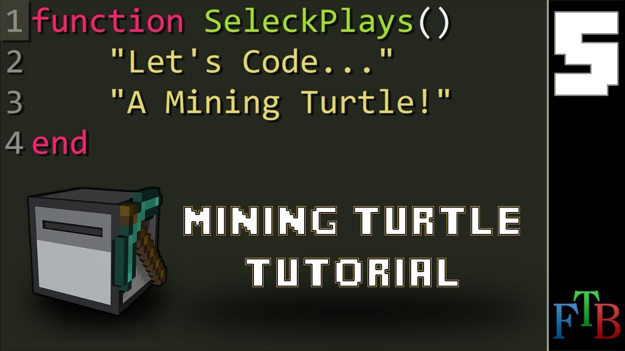 Minecraft let s code a mining turtle ep 5 it s getting mathy