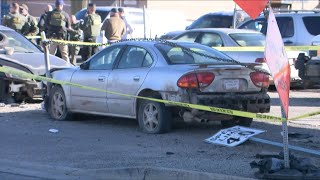 High-speed pursuit ends in Border Patrol Agent injury, third suspect still at large