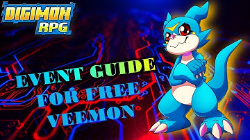Digimon RPG Online - First Steps For Beginners: Event Guide For Free Veemon (ENG SUB)