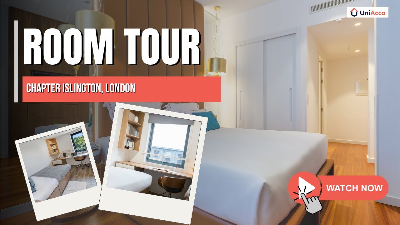 Chapter Islington Room Tour | Stylish London Student Accommodation Near ...