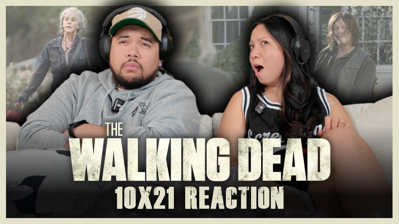 Couple watches *WALKING DEAD* for the First Time! | 10x21 | Diverged