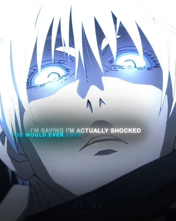 Gojo When he's serious || Nada Nada (Super Slowed) || Jujutsu Kaisen || #anime #jujutsukaisen #gojo