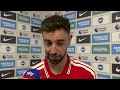 Bruno Fernandes FULL reaction to breaking PL assist record ✨