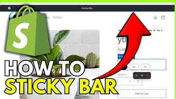 How to Make a Sticky Announcement Bar in Shopify Dawn Theme (Full Guide)
