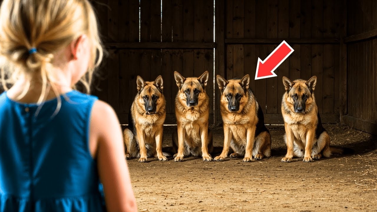 فتَاةٌ صَغِيرَةٌ تَجِدُ كِلَابًا مَهْجُورَةً فِي مَزْرَعَتِهَا – وَتَصْدَمُهَا الحَقِيقَةُ عَمَّا كَ