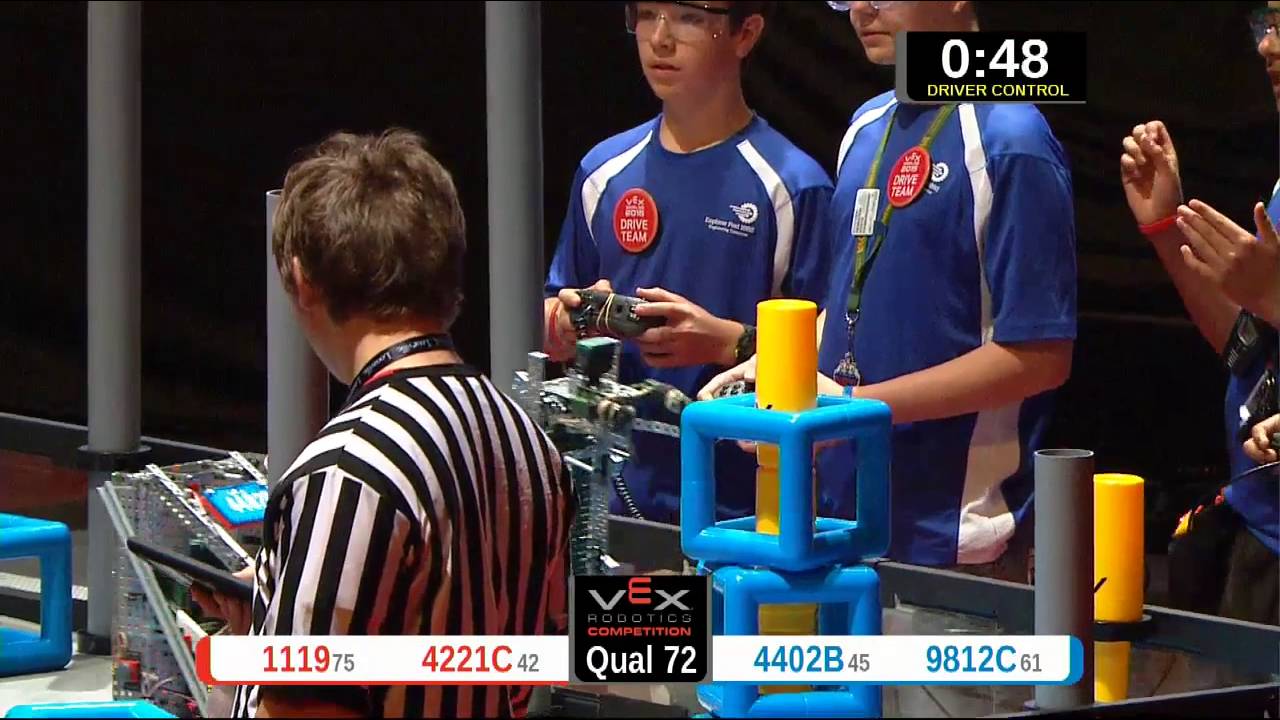 2015 VRC-MS Oppo Q72 -  (1119 4402B) 24-Opportunity Div-VRC Middle School-VEX Worlds 2015