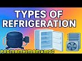 TYPES OF REFRIGERATION NOTES || EASY TO REMEMBER FOR EXAMS