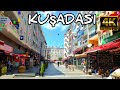 KUŞADASI CITY CENTER WALKING TOUR | May 2022 | 4k UHD 60fps