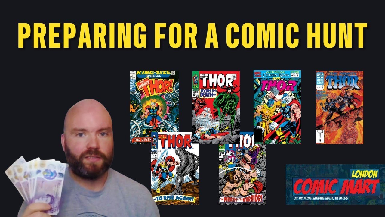 Preparing for a comic hunt : Thor Treasure hunt - YouTube