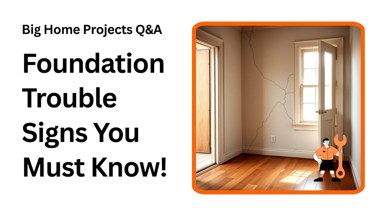 Signs Your Home Foundation Needs Repair Fast - YouTube