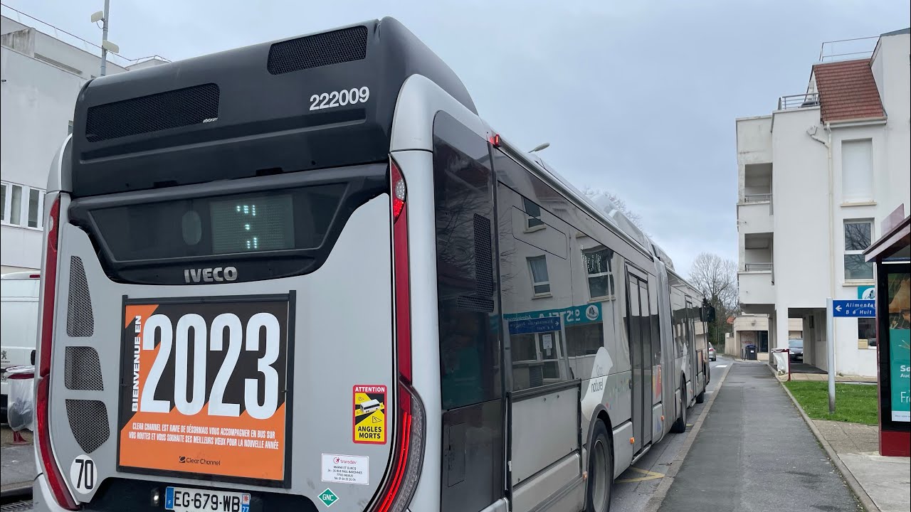 [TRAJET] Ligne E - Marne et Ourcq Iveco urbanway 18 GNV